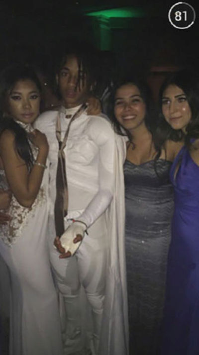 Jaden Smith Went To His Prom Dressed Up As Albino Batman