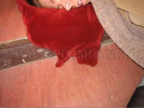 Blood Puddle Pillows