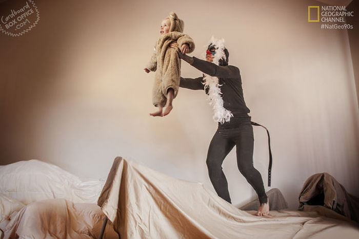Creative Parents Recreate Famous Movie Scenes With Their Baby Boy