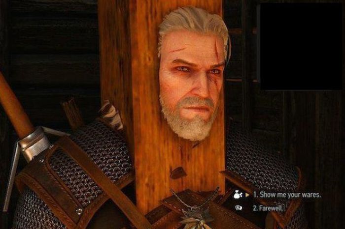 All The Greatest Glitches From The Witcher 3, part 3
