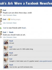If Noah’s Ark Happened On The Facebook Newsfeed