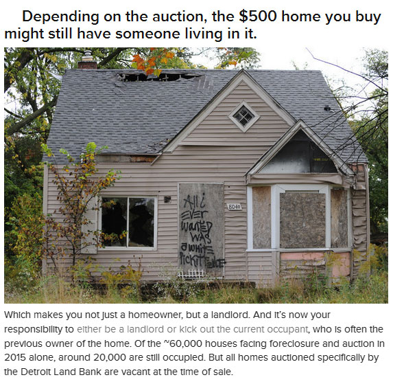 In Detroit You Can Buy A House For $500, part 500