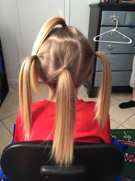 8 Year Old Boy Grows His Hair Long To Donate It For Cancer Patients