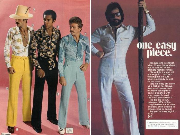 These Old Men's Fashion Ads Prove That The 70s Were A Weird Time