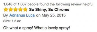 Mad Max Fans Have Hijacked The Silver Cake Spray Reviews On Amazon