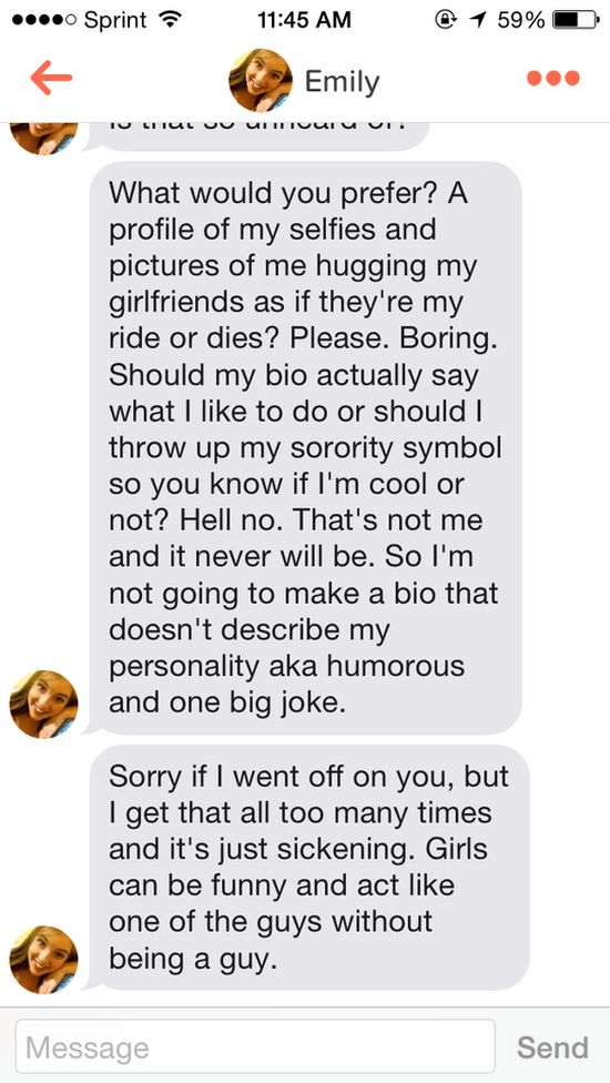 Guy Calls Tinder Girl Out For Being Fake Then Gets Her Number