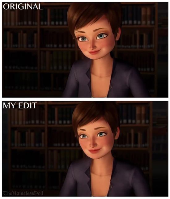 Tumblr User Gives Pixar Characters Normal Faces