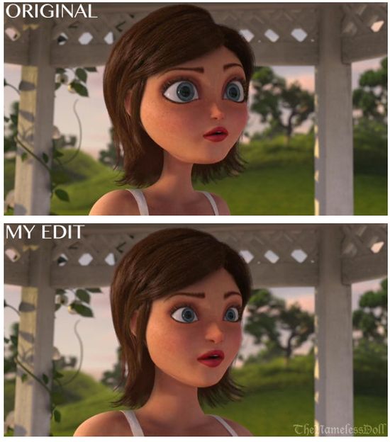Tumblr User Gives Pixar Characters Normal Faces