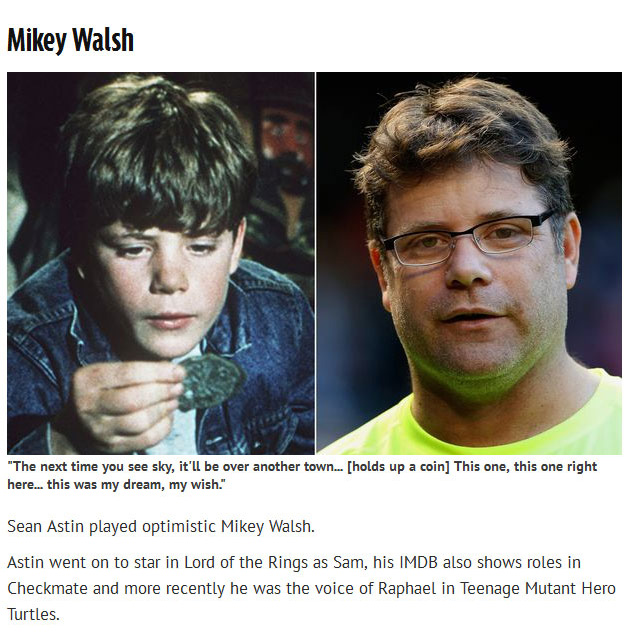 Find Out What The Cast Of The Goonies Is Up To Now