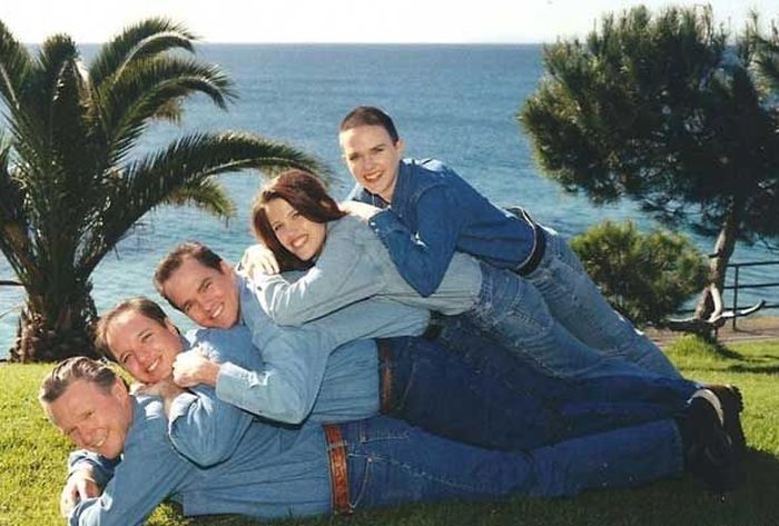 These Family Photos Are A Denim Overload