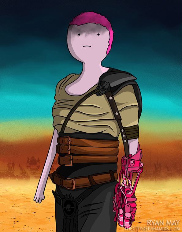 Mad Max And Adventure Time Come Together In This Awesome Mashup