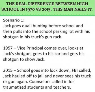 Man Points Out The Differences Between School In 1970 Vs 2015 And Nails It