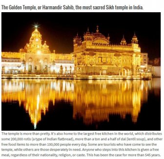 The Golden Temple Has Been Feeding Thousands Of People For Centuries