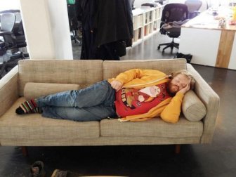 This Guy Fell Asleep At Work So His Colleagues Turned Him Into A Meme