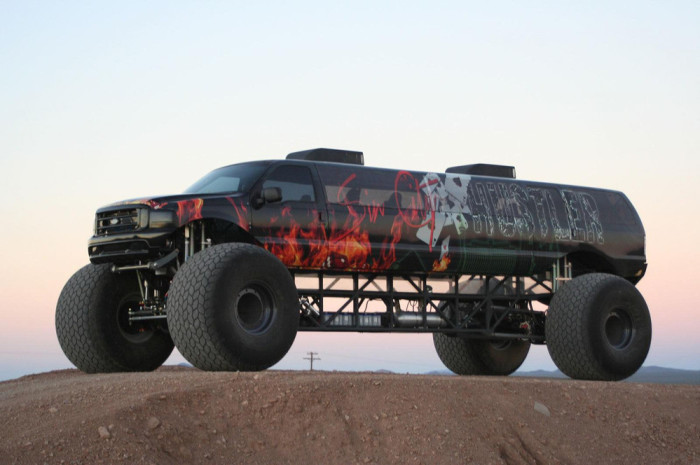What It Looks Like When A Monster Truck Becomes A Limousine