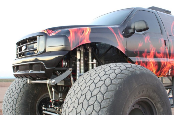 What It Looks Like When A Monster Truck Becomes A Limousine