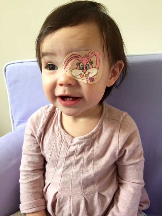 Their Daughter Had To Wear An Eye Patch So They Had A Little Fun With It