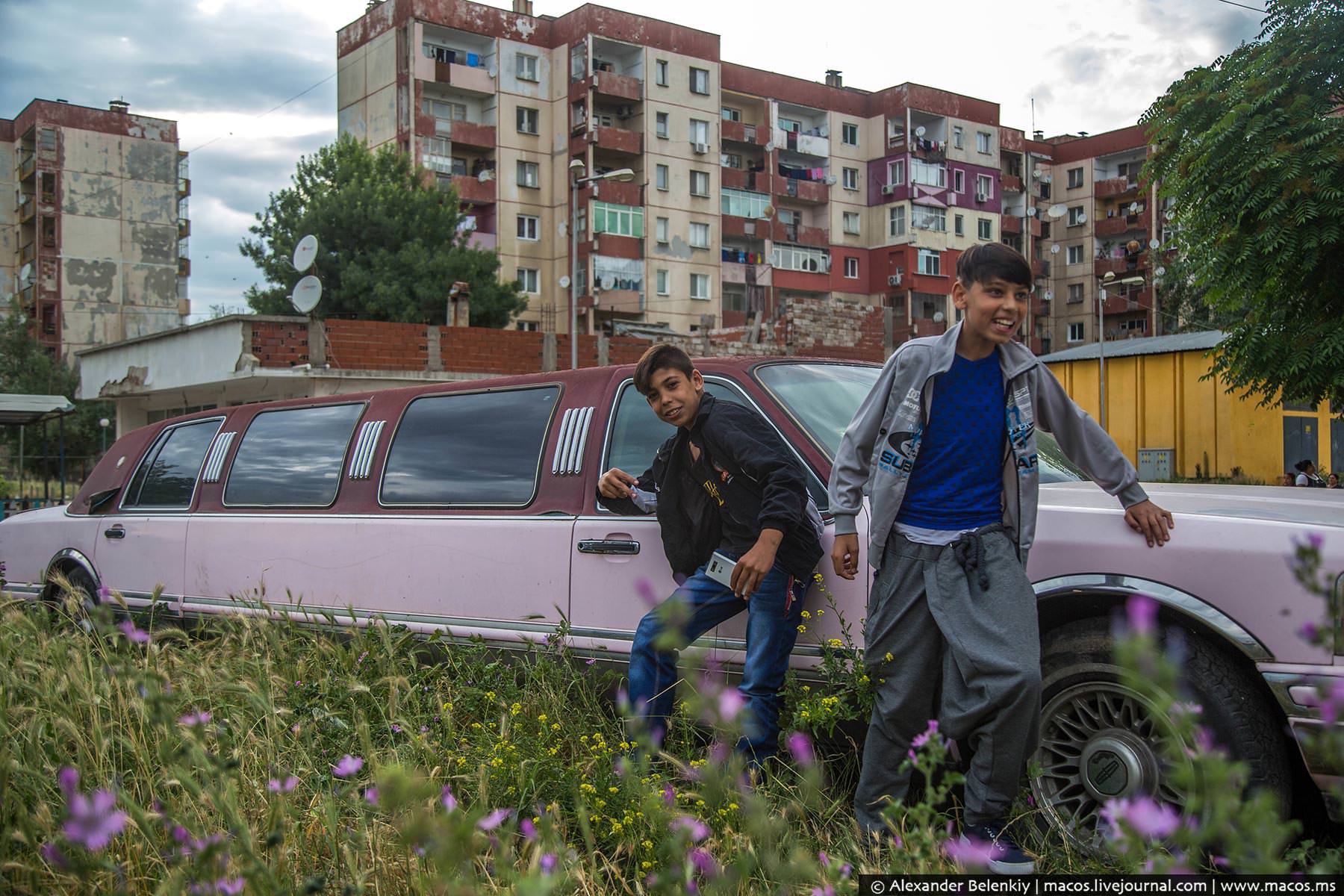 The gypsies in Bulgaria