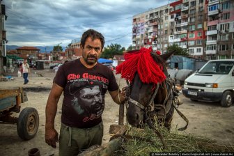 The gypsies in Bulgaria