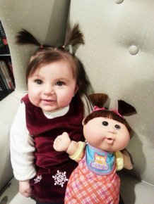 Children Who Look Shockingly Similar To Their Toy Dolls