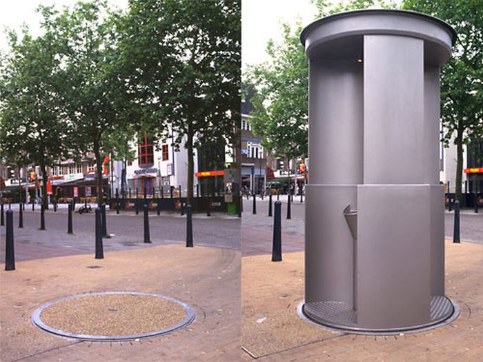 Every Country Needs One Of These Pop Up Public Toilets Others