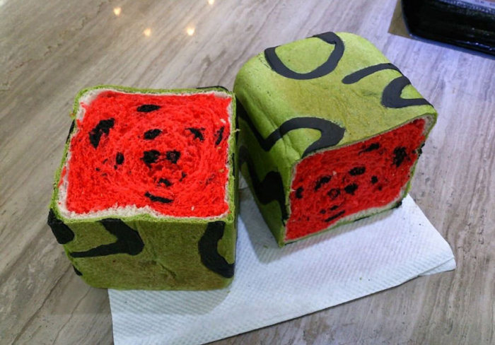 Taiwan Invents Bread That Looks Like Watermelon And Tastes Delicious