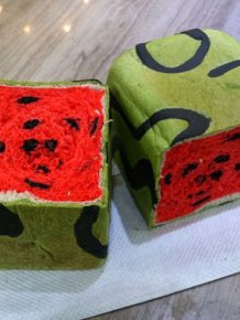 Taiwan Invents Bread That Looks Like Watermelon And Tastes Delicious
