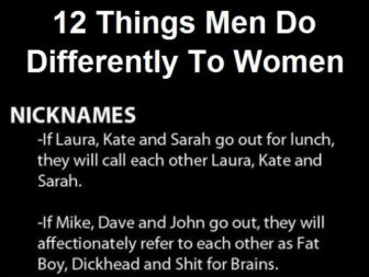 12 Differences That Separate Men From Women