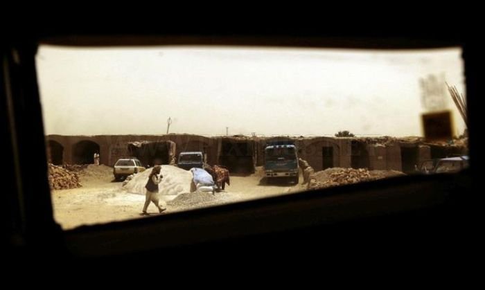 Afghanistan through a Humvee Window 