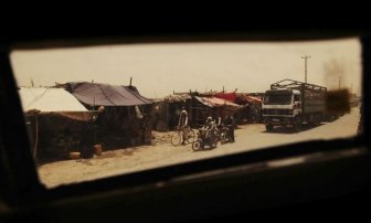 Afghanistan through a Humvee Window 