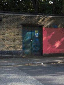 Graffiti Artist And City Worker Have A War On A Wall