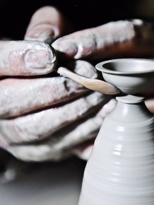 Artist Makes Some Of The World's Smallest Pottery By Hand