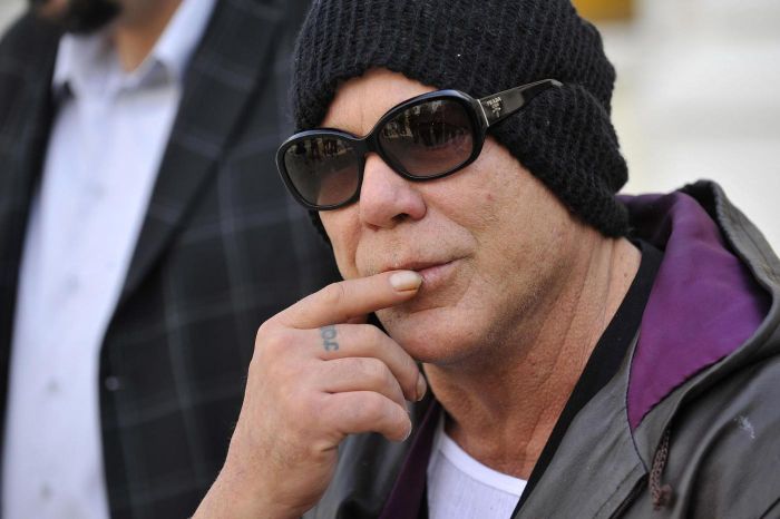 Mickey Rourke Is A Man Of Many Faces