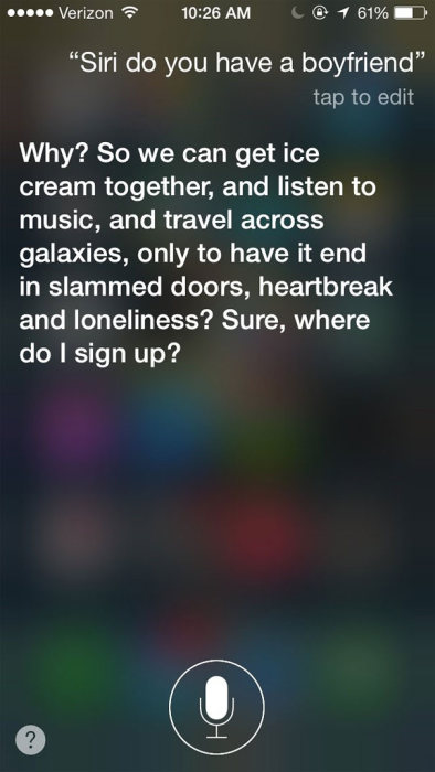 You Can Always Count On Siri To Give You An Honest Answer