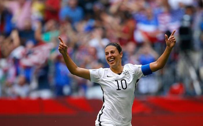 Carli Lloyd Helps Lead Her Team To A World Cup Victory
