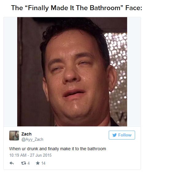 22 Faces Everyone Makes When They're Drunk