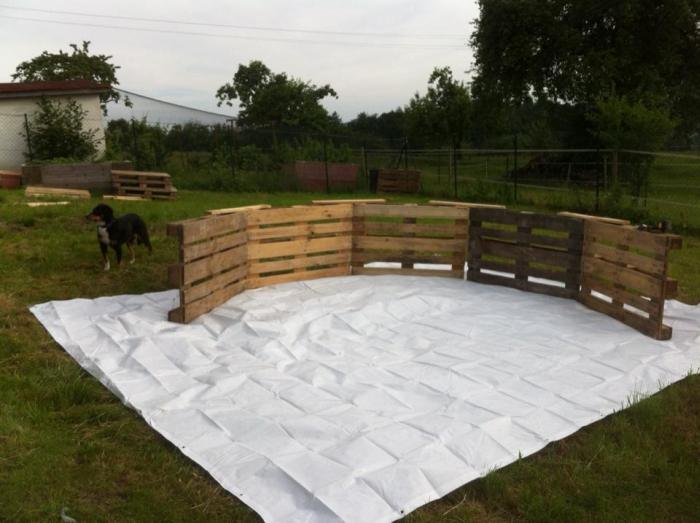 How To Build Your Own Swimming Pool Out Of Pallets