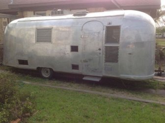 Old Trailer Gets Converted Into A Barber Shop On Wheels