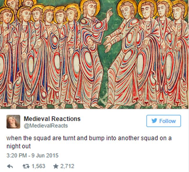 Medieval Reactions For Modern Day Situations