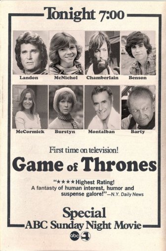 What Game Of Thrones Would Look Like If It Was A 1977 TV Movie