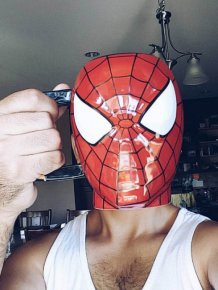 Funny Dad Turns His Family Into Superheroes With #BreakfastMugShots