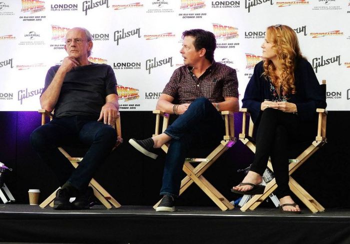 30 Years Later The Cast Of Back To The Future Reunited In London