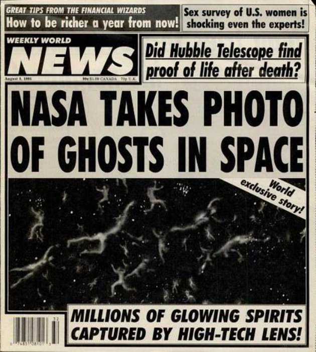 The Weekly World News Is Still Coming Up With Ridiculous Headlines