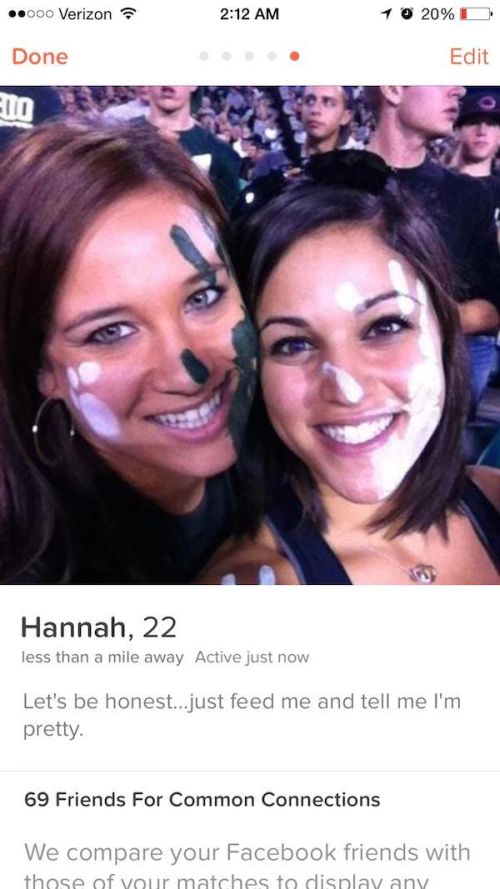 Tinder Profiles That Waste No Time Getting To The Point