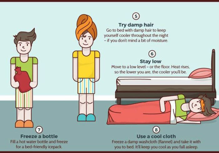 16 Ways You Can Stay Cool While Sleeping In The Summer Heat