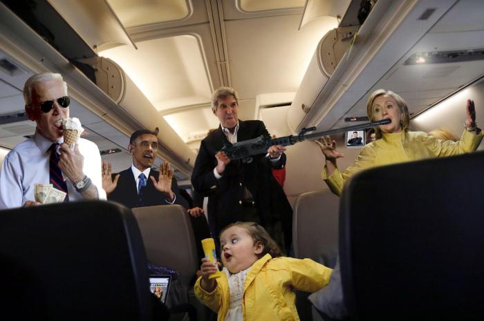 John Kerry And His Crutch Gun Got The Photoshop Treatment They Deserve