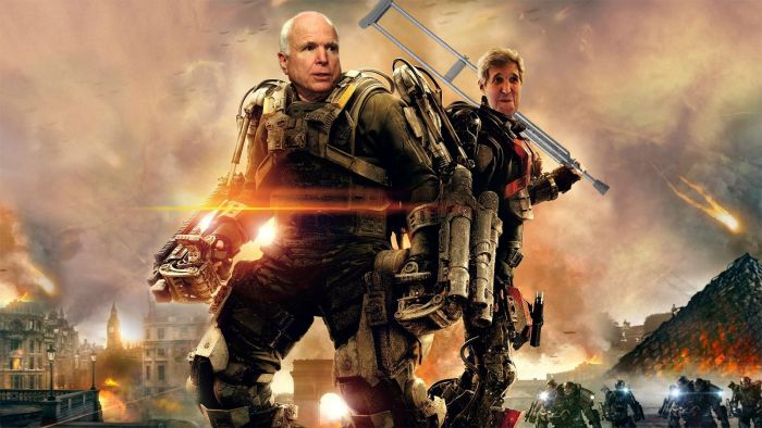 John Kerry And His Crutch Gun Got The Photoshop Treatment They Deserve