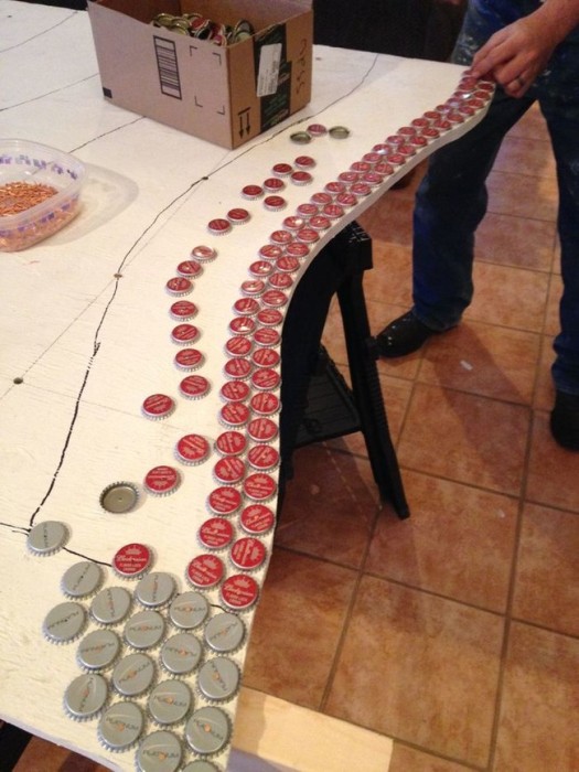 Artist Turns Thousands Of Beer Bottle Caps Into Something Truly Amazing