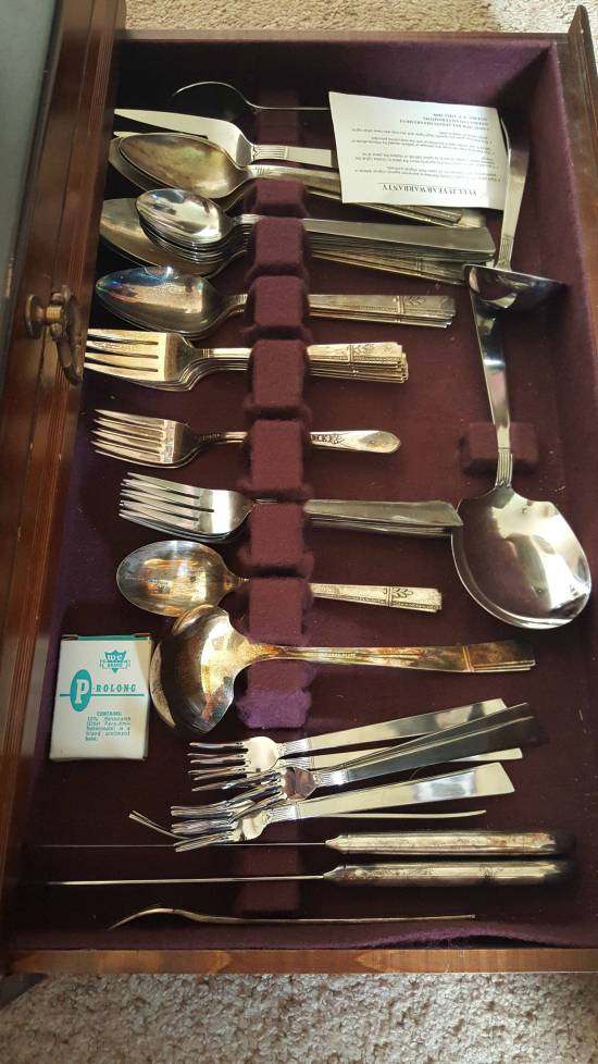 Wife Finds Something Embarrassing In Grandmother's Silverware Collection
