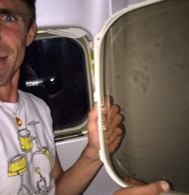 Man On Flight Says He Was Traumatized After A Window Fell Into His Lap